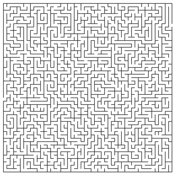 Лабиринт сложный