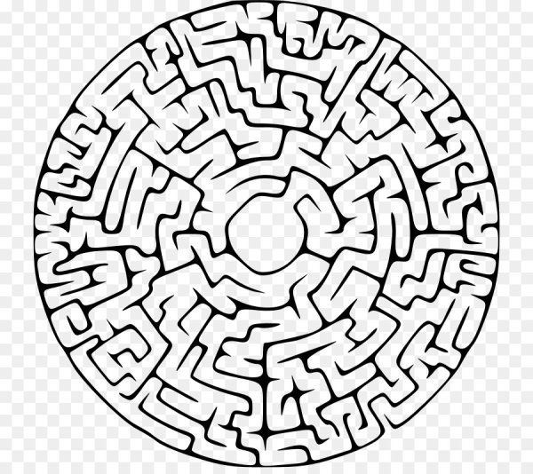 Лабиринт сложный