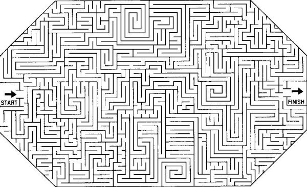 Объемные лабиринты для детей