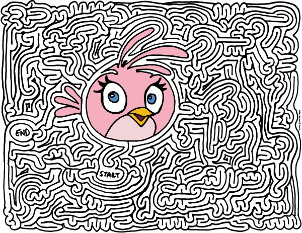 Слодныелабиринты для детей