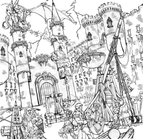 Фантастические раскраски