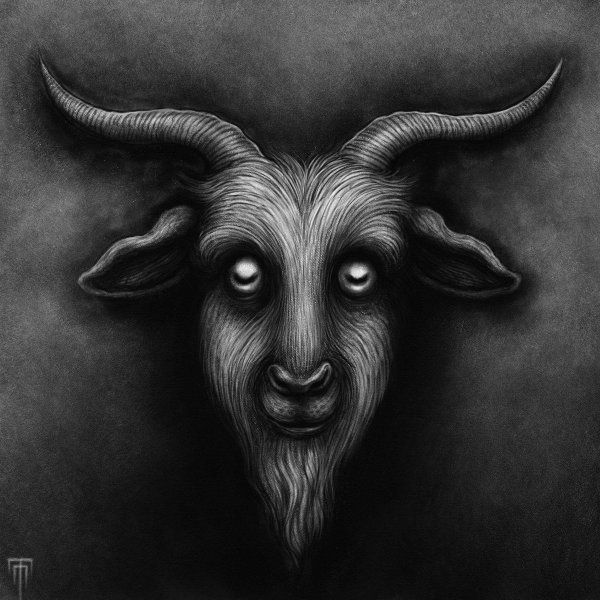 Ламия демон черная коза