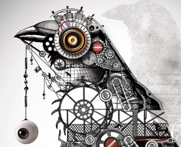 Композиция из шестеренок