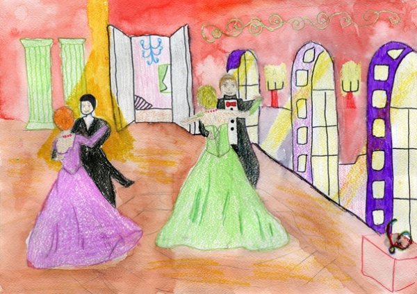 Бал рисунок