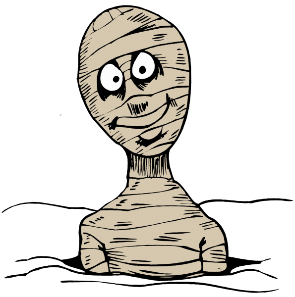 Мумия иллюстрация