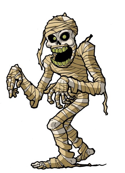 Мумия мультяшка