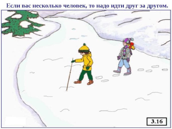 ОБЖ безопасность на льду