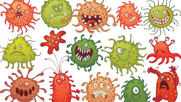 Микробы для дошкольников