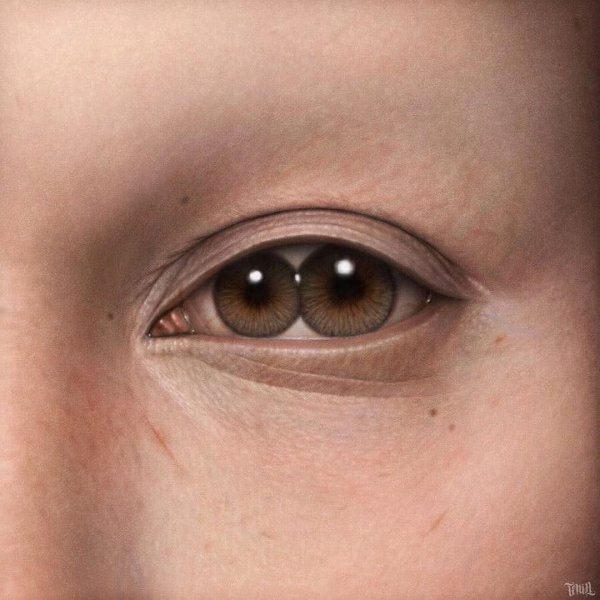 Глаза Слипова человека