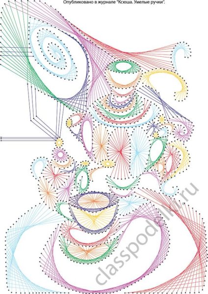 Изонить узоры