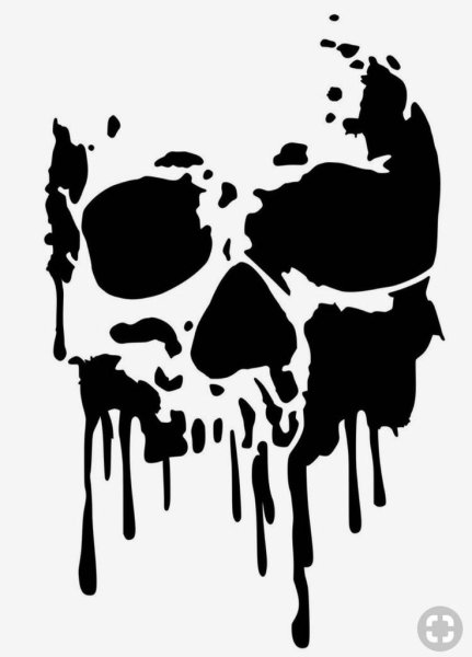 Череп Клякса