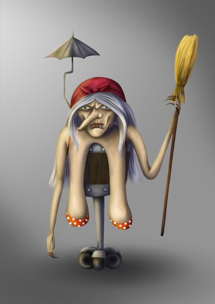 Баба Яга людоедка