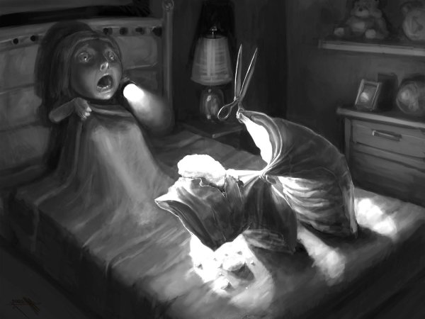 Ночные кошмары иллюстрации