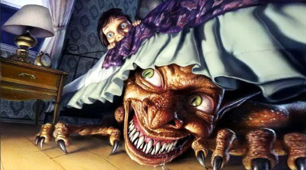 Сонный паралич бабайка