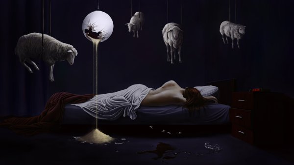 Жуткие картины карандашом