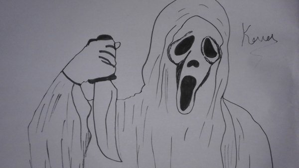 Крик для срисовки