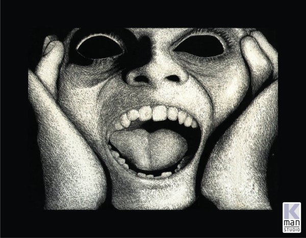 Самые страшные рисунки карандашом