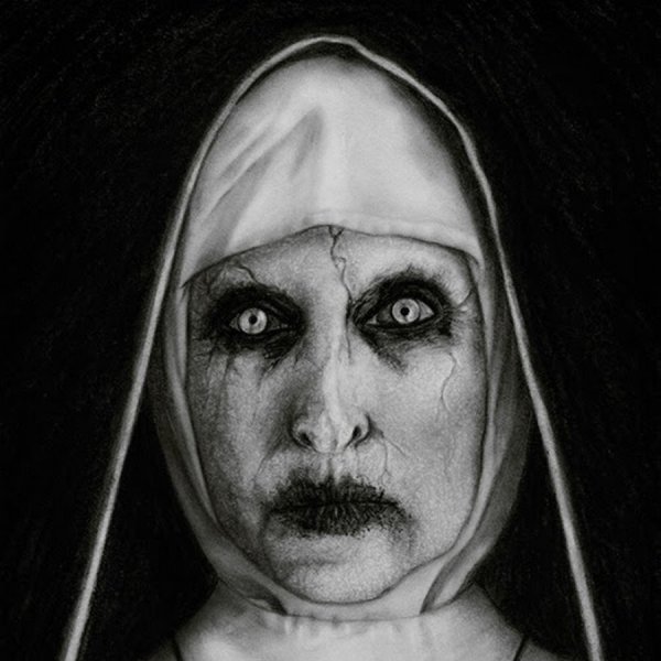 Страшные маски красками на лице