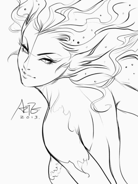 Борис Валеджо русалки