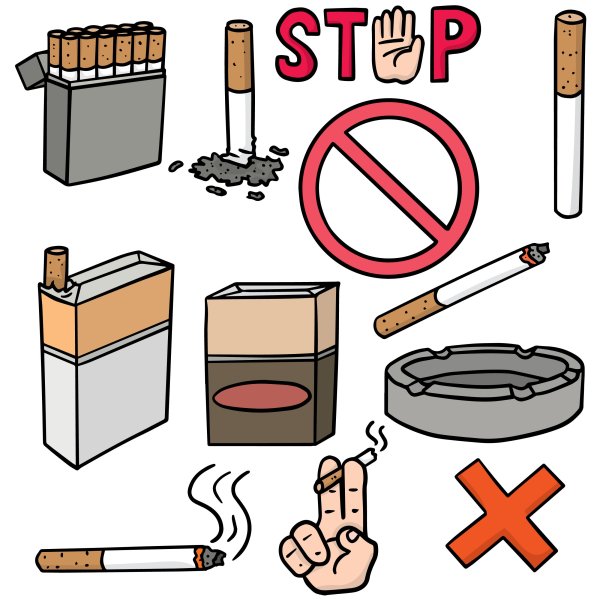 Мини рисунки сигареты