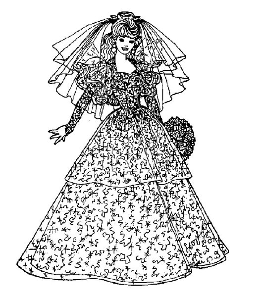 Эскизы платьев