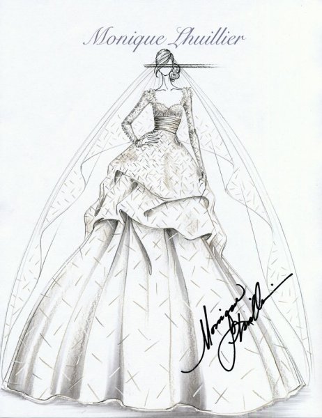 Эскиз одежды в стиле Барокко