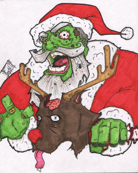 Злой Санта Клаус