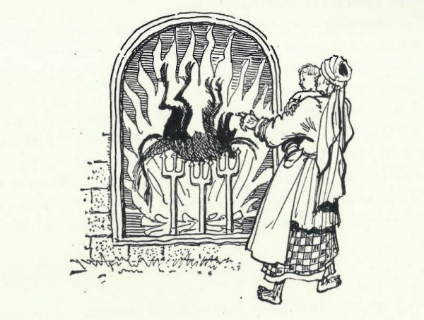 Иллюстрации к повести страшная месть н.в Гоголя