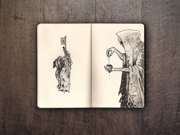 Скетчбук мистика