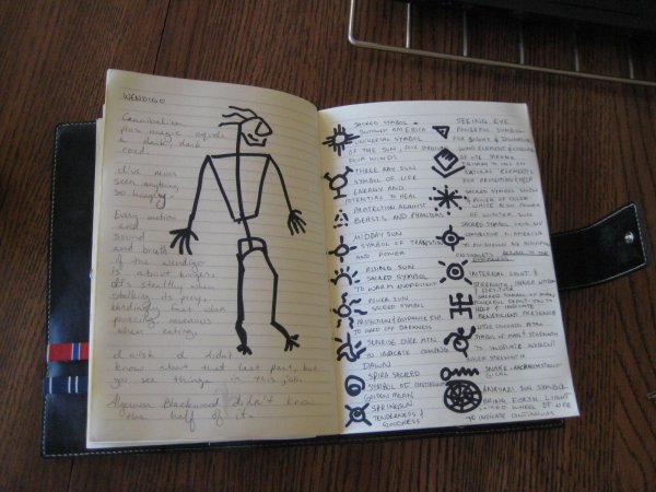 Дневник Джона винчестера Вендиго