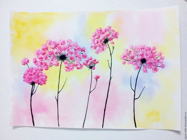 Рисование акварелью для начинающих