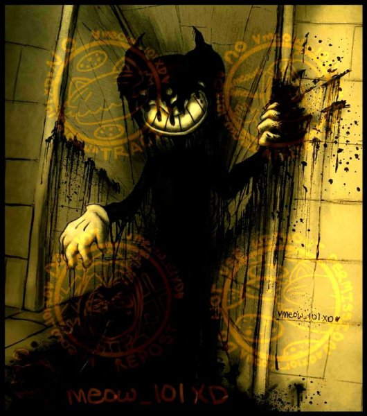 Чернильный демон страшный