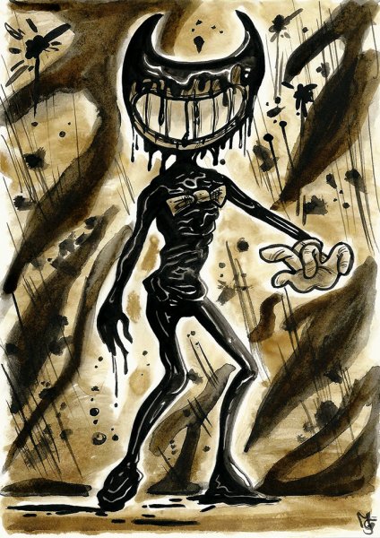 Bendy and the Ink Machine Bendy демон