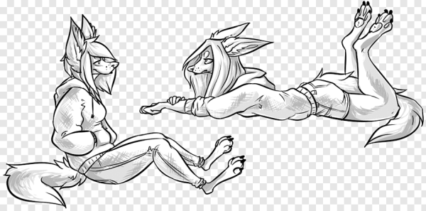 Позы для рисования фурри