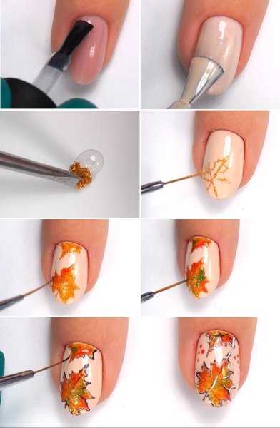 Ногти для Хэллоуина