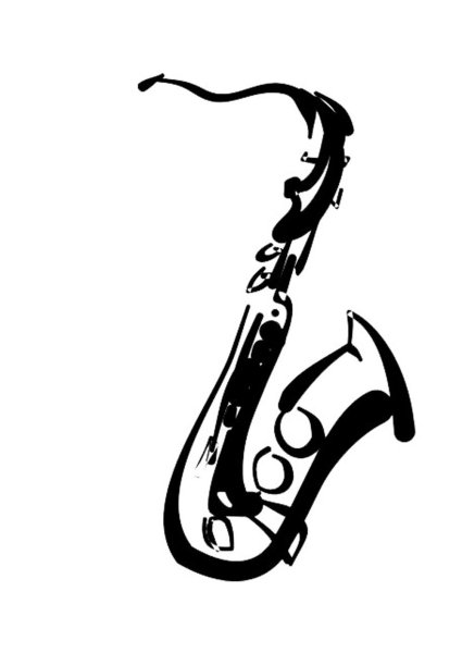 Духовые инструменты раскраска для детей