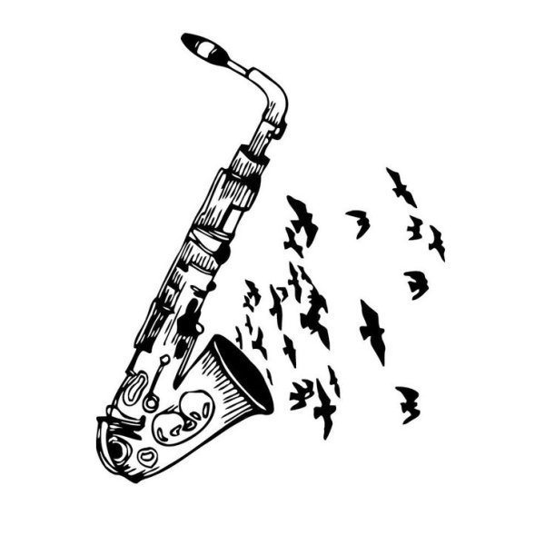 Музыкальные инструменты из геометрических фигур