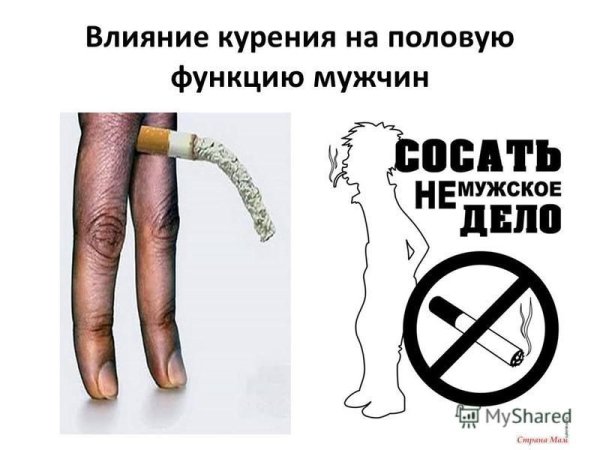 Плакат «вред курения»