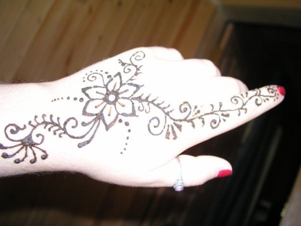 Рисунки на теле легкие