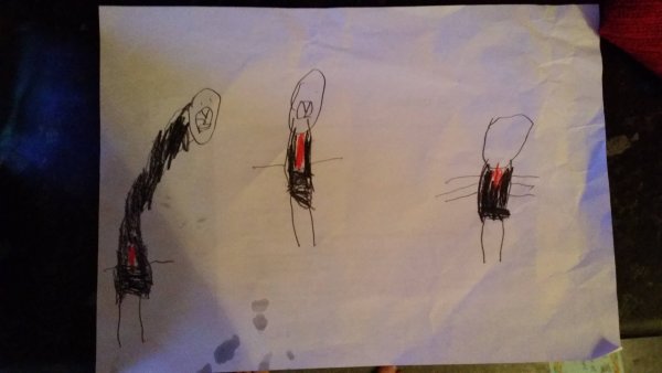 Страшные детские рисунки 5 лет