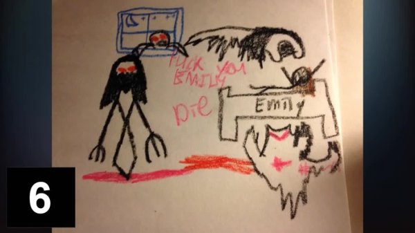 Страшные детские рисунки 5 лет