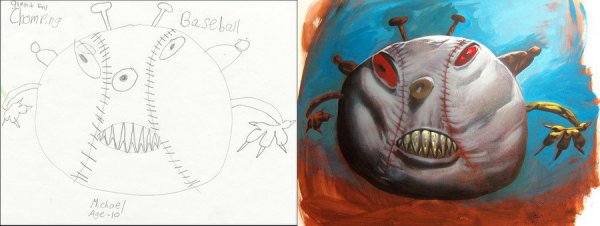 Страшные рисунки детей 5 лет