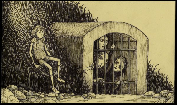 Страшилки рисунки для детей