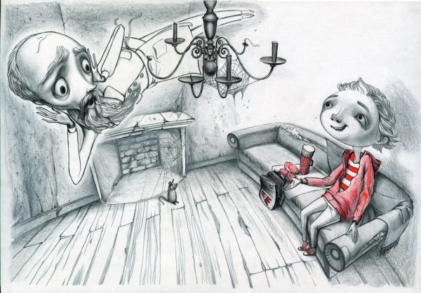 Странные детские рисунки