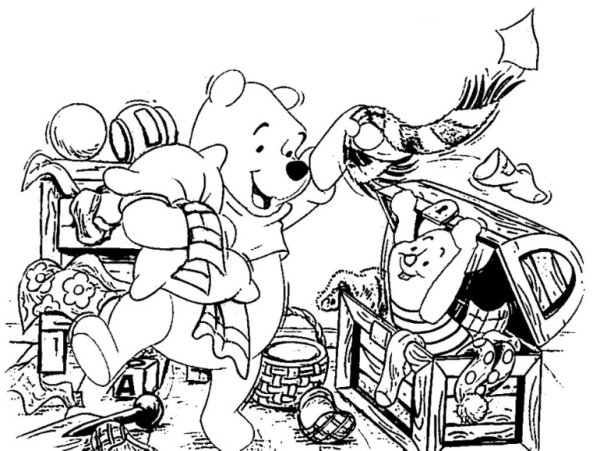 Раскраски старых мультиков