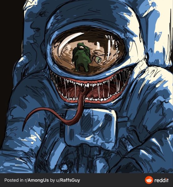 Among us арт