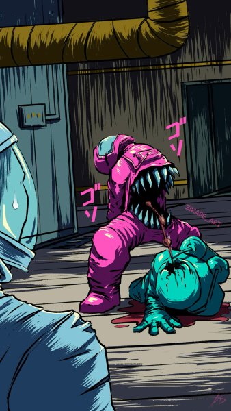 Амонг АС арты предатель