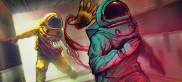 Амонг АС космонавты