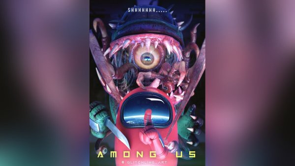 Амонг АС предатель арт