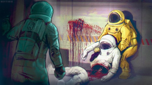 Амонг АС космонавты